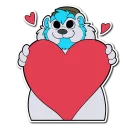 ❤ emoji Bastian Telegram sticker 9 of 16