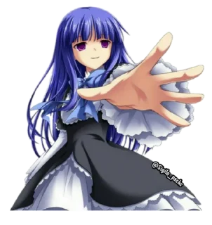 ✋ emoji Higurashi no Naku Koro ni @Sigilo_packs Telegram sticker 16 of 23