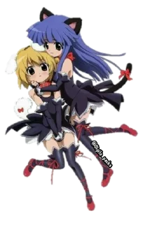 👭 emoji Higurashi no Naku Koro ni @Sigilo_packs Telegram sticker 22 of 23