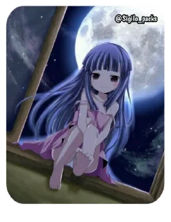 🌑 emoji Higurashi no Naku Koro ni @Sigilo_packs Telegram sticker 13 of 23