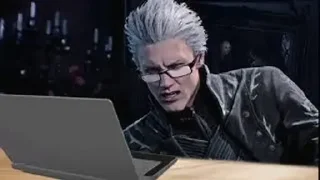 🧐 emoji Vergil the son of Sparda Telegram sticker 11 of 20