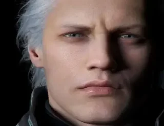 😐 emoji Vergil the son of Sparda Telegram sticker 6 of 20