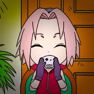 Sticker from Saku