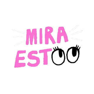 💟 emoji Mira 👀 estooooo!!! Telegram sticker 6 of 27