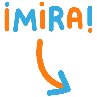 Sticker from Mira 👀 estooooo!!!