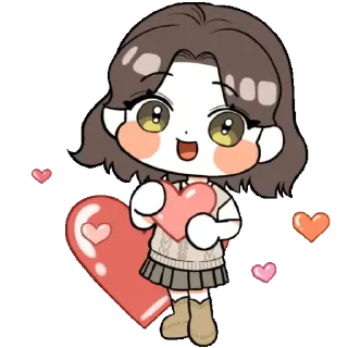 💟 emoji Mira 👀 estooooo!!! Telegram sticker 18 of 27
