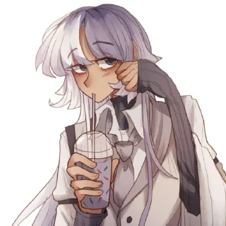 🧋 emoji シグマ-kun; @MrSoukoku Telegram sticker 1 of 22