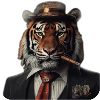 🎩 emoji Tigre Telegram sticker 17 of 109