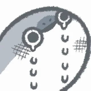 😊 emoji 薩卡班班甲魚 (sacabambaspis 薩卡班甲魚) @kal_pc Telegram sticker 10 of 24