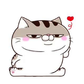 😊 emoji 阿咪Ami 8 無字版 Telegram sticker 15 of 24