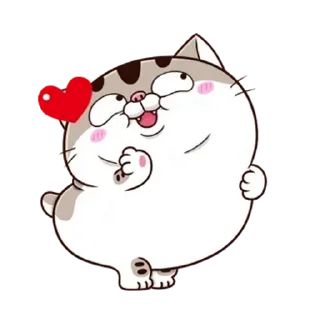 😊 emoji 阿咪Ami 8 無字版 Telegram sticker 14 of 24