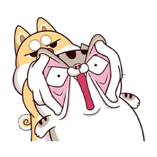 😊 emoji 阿咪Ami 8 無字版 Telegram sticker 19 of 24