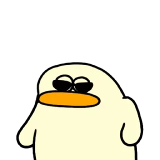 💬 emoji The Duck Ver. 13 By @KakaoEmoticon Telegram sticker 10 of 24