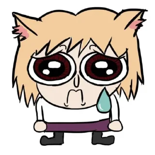 😭 emoji CHICO GATO Telegram sticker 12 of 18