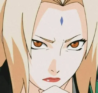 ☯ emoji ☯ Tsunade ☯ @PrincesaDeSolaria Telegram sticker 19 of 36