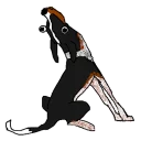 Sticker from Simple Dog and Helper Dog