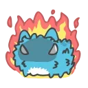 😡 emoji My Capoo2 :зз Telegram sticker 19 of 50