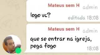 Sticker from Doidos do Tg kkkk @Sigilo_packs