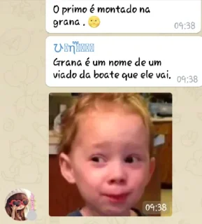 Sticker from Doidos do Tg kkkk @Sigilo_packs