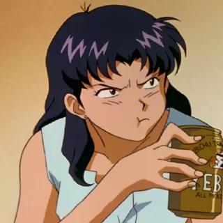 😒 emoji Misato Chads Telegram sticker 8 of 25