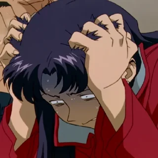 😵 emoji Misato Chads Telegram sticker 15 of 25