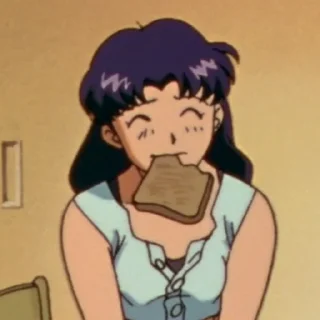 🍞 emoji Misato Chads Telegram sticker 16 of 25