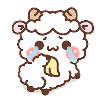 🐏 emoji Domba Lucu Animated • @xxyuji Telegram sticker 9 of 19