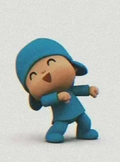 🥳 emoji Pocoyo Telegram sticker 9 of 20