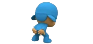 🍑 emoji Pocoyo Telegram sticker 17 of 35