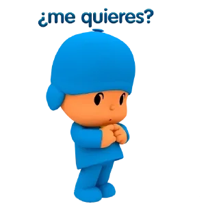 🥺 emoji Pocoyo Telegram sticker 17 of 20