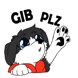 🥺 emoji Bazz Collie Telegram sticker 11 of 28
