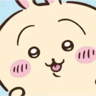 😊 emoji Chiikawa Usagi 2 Telegram sticker 1 of 50