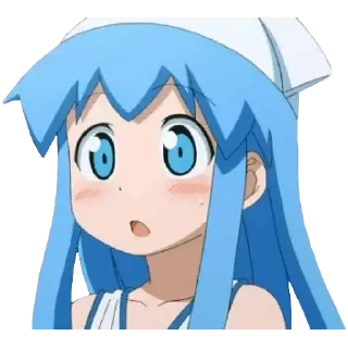 😊 emoji Shinryaku! Ika Musume イカ娘 Telegram sticker 24 of 90