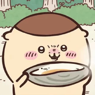 😊 emoji Chiikawa 合集 2 Telegram sticker 7 of 50
