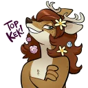 😏 emoji Horse! Telegram sticker 8 of 9