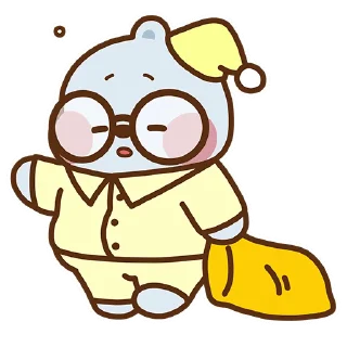 😊 emoji TonTon Friends Animated Telegram sticker 21 of 24