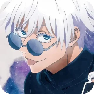 💇 emoji Gojo Satoru Telegram sticker 24 of 35