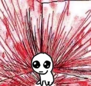 Sticker from autism creature tbh yippie