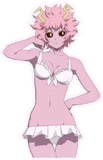 👙 emoji AZ MHA Mina Ashido Telegram sticker 21 of 33