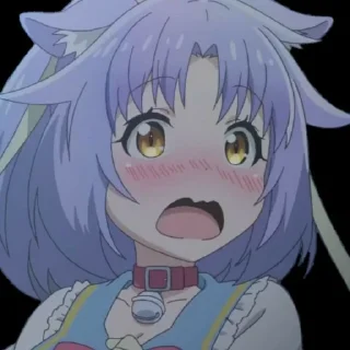 😦 emoji Nekopara Telegram sticker 10 of 43