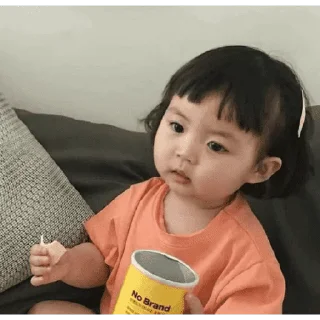 😊 emoji Korean Baby Telegram sticker 1 of 20