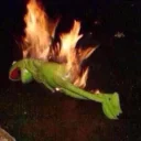 😡 emoji kermit Telegram sticker 1 of 43