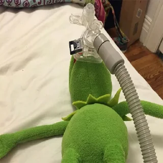 😵 emoji Kermit Telegram sticker 7 of 14