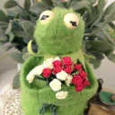 🌺 emoji kermit Telegram sticker 21 of 62