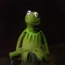 😞 emoji kermit Telegram sticker 15 of 43