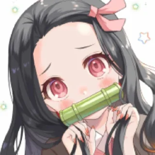 💫 emoji Anime girl cute Aljdia Uzumaki💞💘 Telegram sticker 9 of 40