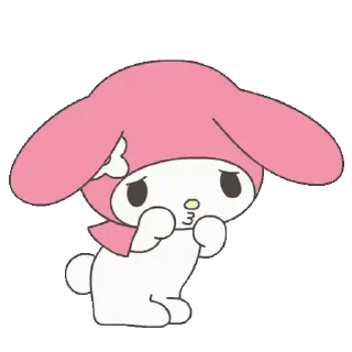Sticker from lalala my melody (美樂蒂) @kal_pc