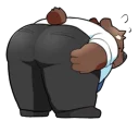 🌙 emoji Bear Dad Telegram sticker 15 of 51
