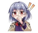 🤭 emoji 東方Projectスタンプ by EO Telegram sticker 13 of 38