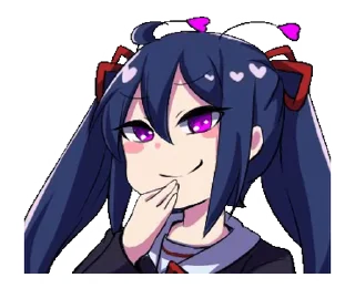 🌸 emoji Laughing Stamp • @xxyuji Telegram sticker 11 of 24
